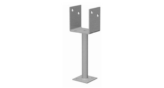 POST SUPPORT FULL STIRRUP 130X100MM